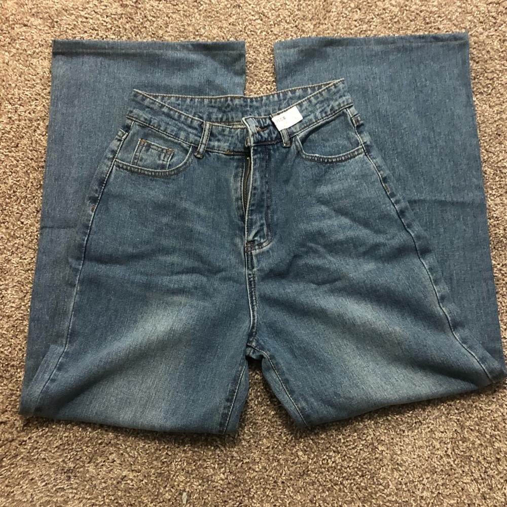 Shein wide leg/ flare jeans